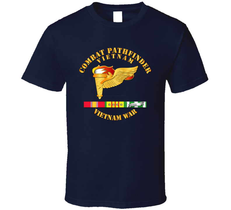 Army - Combat Pathfinder W Vn Svc T-shirt