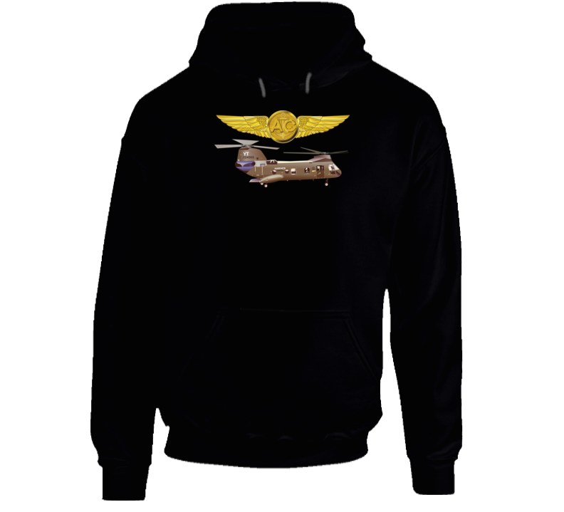 Usmc - Marine Aircrew W Ch46 - Hoodie