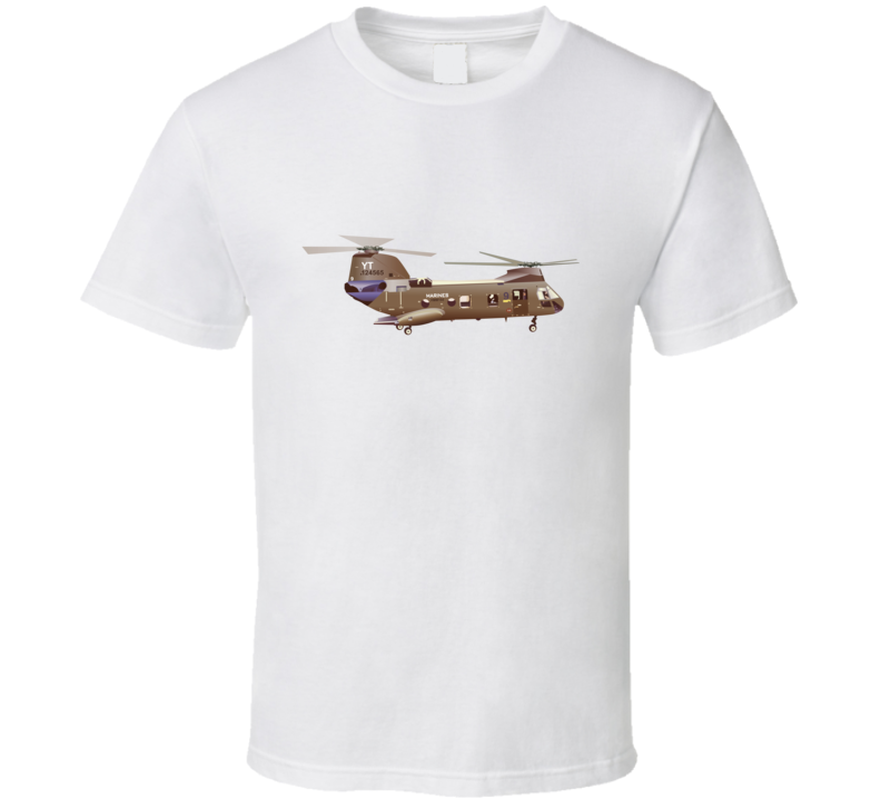 Usmc - Marine Ch46 Wo Txt - T-shirt