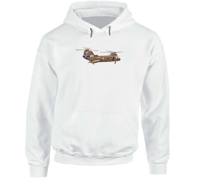 Usmc - Marine Ch46 Wo Txt - Hoodie