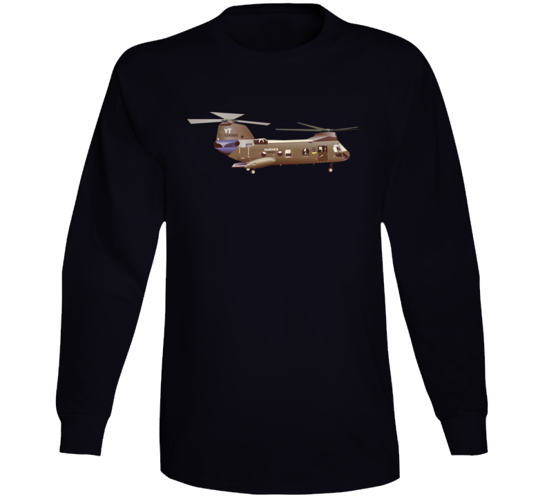 Usmc - Marine Ch46 Wo Txt Long Sleeve