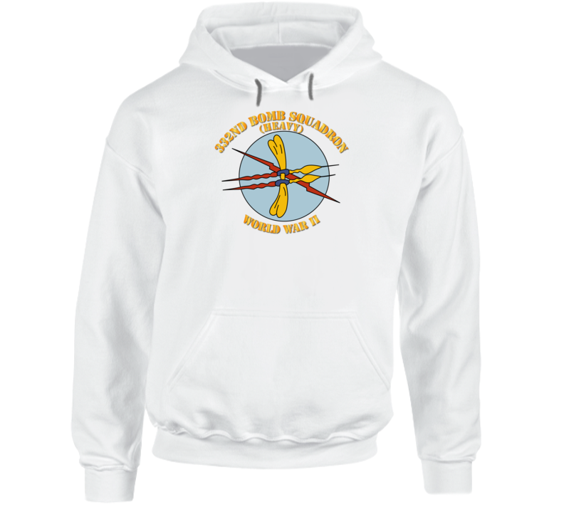 Aac - 332nd Bomb Squadron Wwii Hoodie