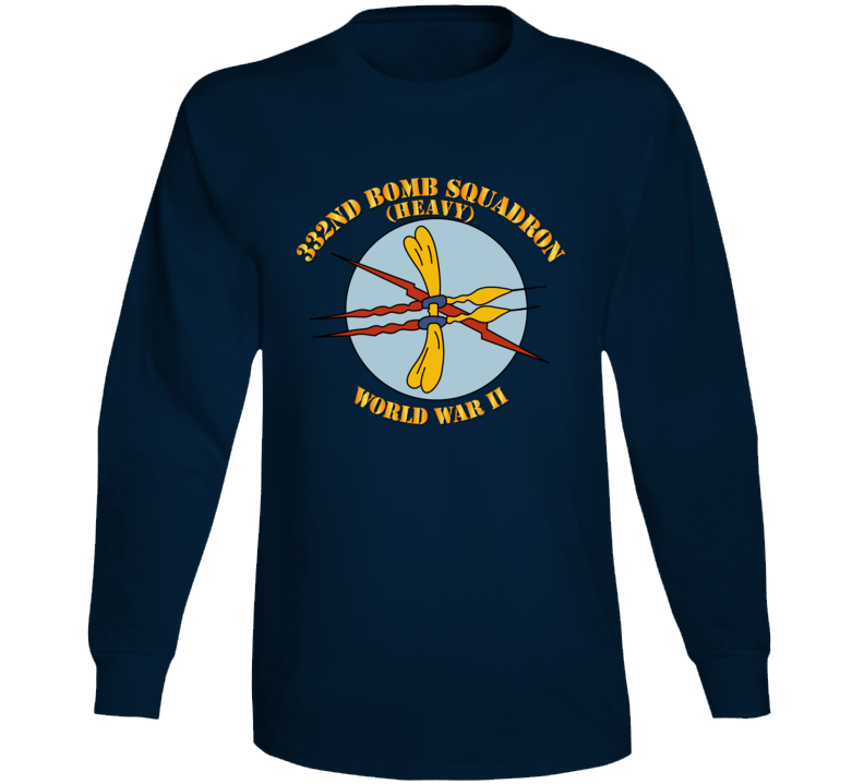 Aac - 332nd Bomb Squadron Wwii Long Sleeve