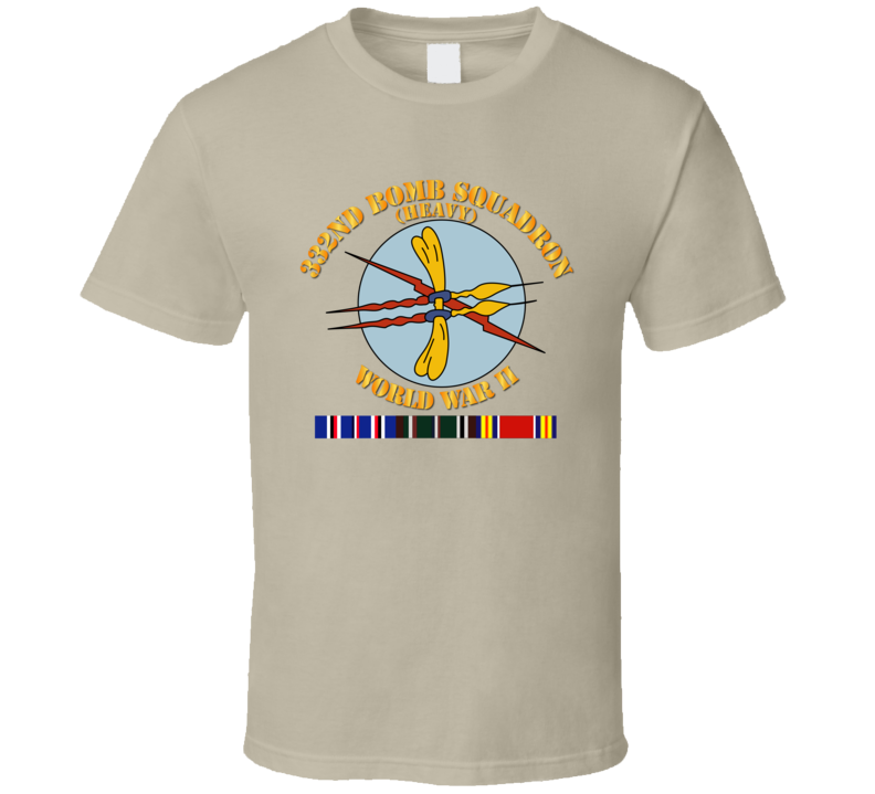 Aac - 332nd Bomb Squadron Wwii W Svc T Shirt