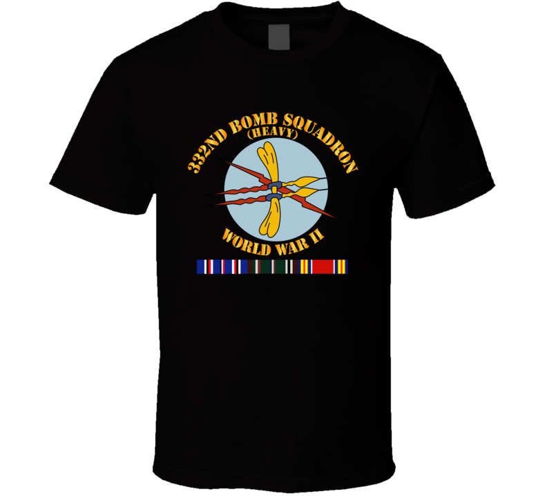 Aac - 332nd Bomb Squadron Wwii W Svc T Shirt