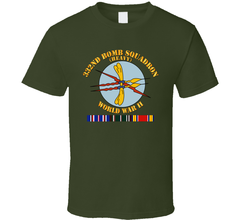 Aac - 332nd Bomb Squadron Wwii W Svc T Shirt