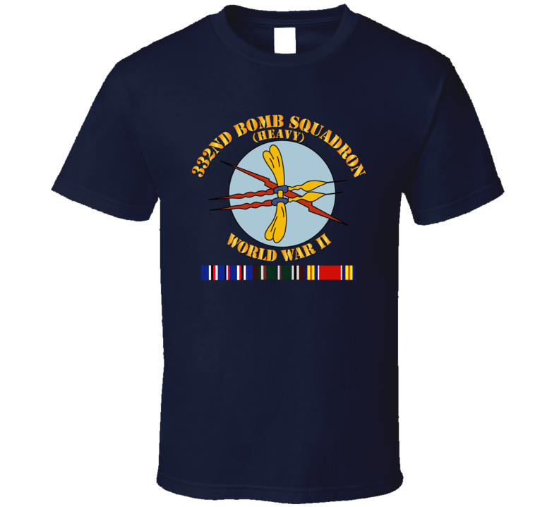 Aac - 332nd Bomb Squadron Wwii W Svc T Shirt
