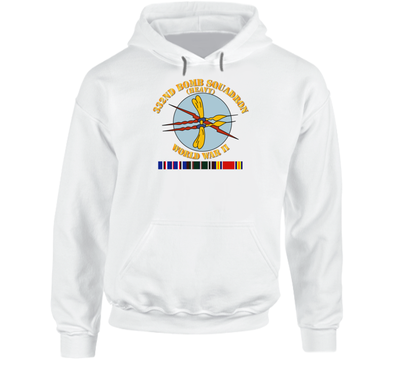 AAC - 332nd Bomb Squadron WWII w SVC Hoodie