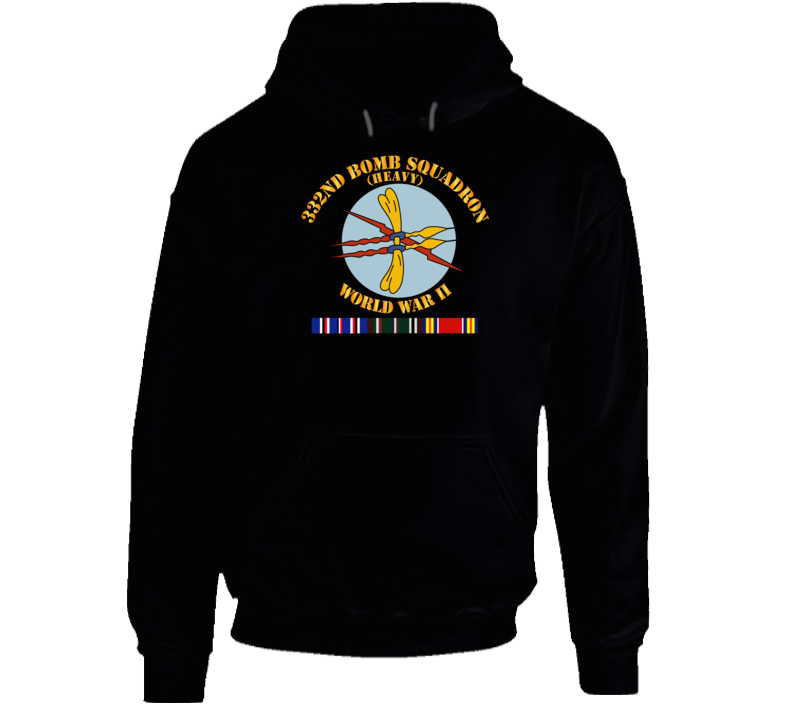 AAC - 332nd Bomb Squadron WWII w SVC Hoodie