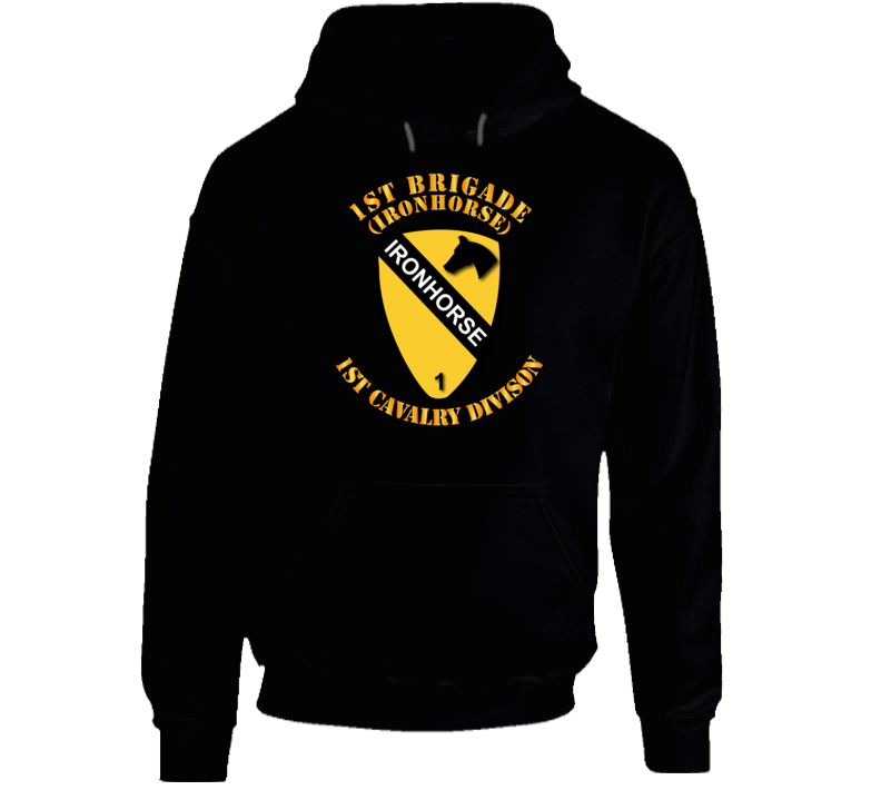 Army - 1st Brigade - 1st Cav Div - Ironhorse Hoodie