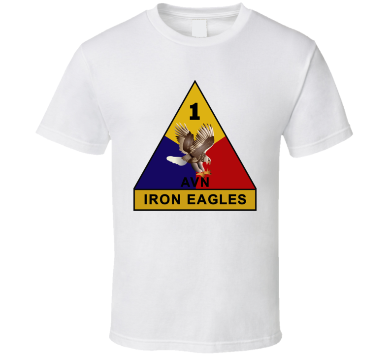 Army - 4th Brigade - Aviation - 1st Armored Div Wo Text T-shirt