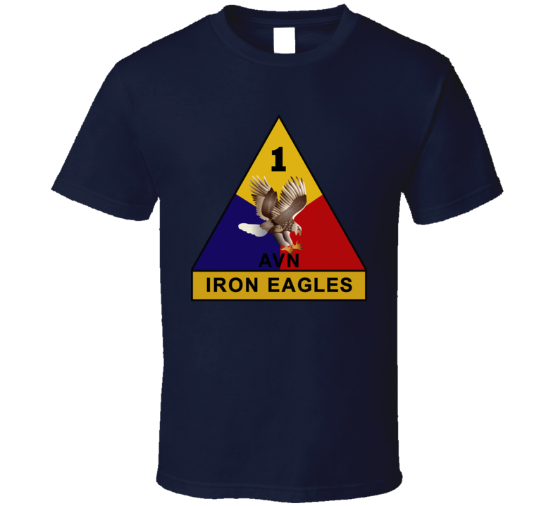 Army - 4th Brigade - Aviation - 1st Armored Div Wo Text T-shirt