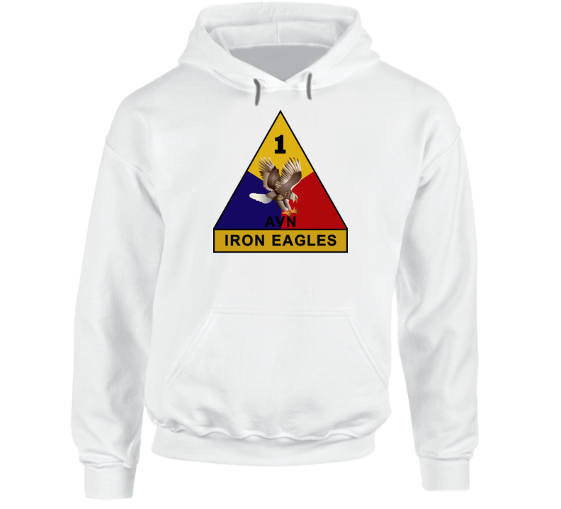 Army - 4th Brigade - Aviation - 1st Armored Div Wo Text Hoodie
