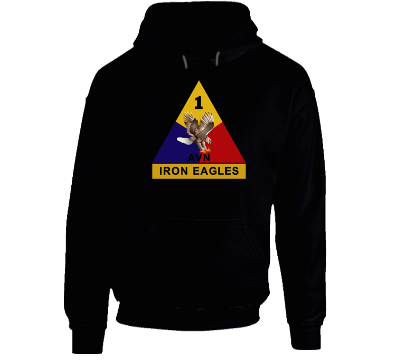 Army - 4th Brigade - Aviation - 1st Armored Div Wo Text Hoodie