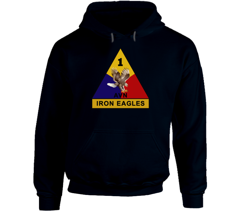 Army - 4th Brigade - Aviation - 1st Armored Div Wo Text Hoodie