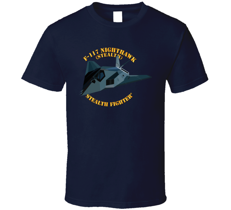 USAF - F117 Nighthawk - Stealth Fighter - T-Shirt