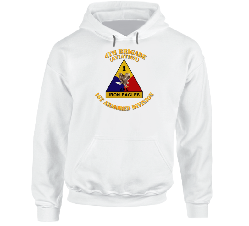 Army - 4th Brigade - Aviation - 1st Armored Div Hoodie