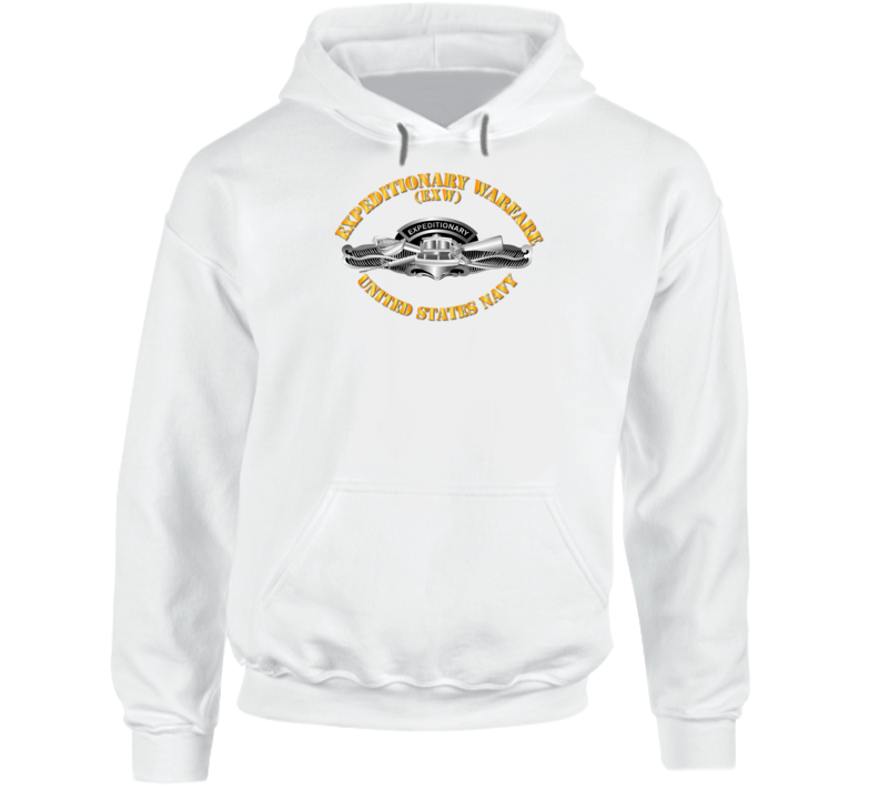 Navy - Expeditionary Warfare - Exw Hoodie
