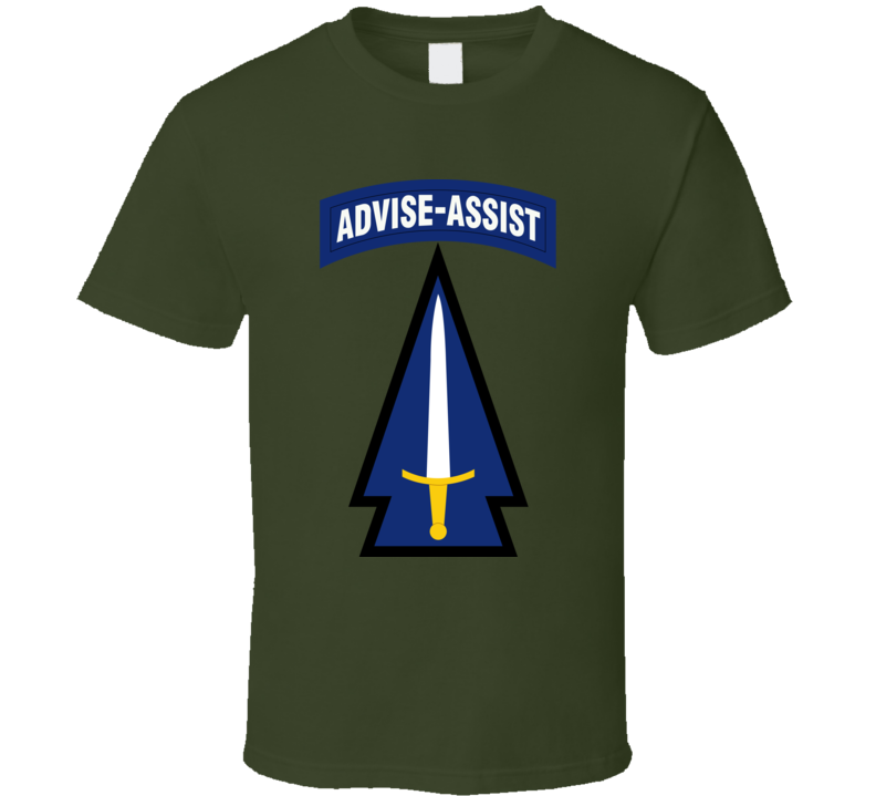 Army - Security Force Asst Bde - Ssi Wo Txt T-shirt