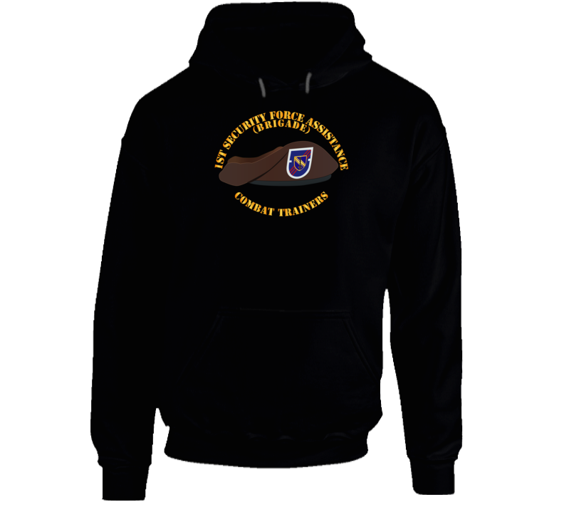 Army - 1st Security Force Assistance Bde - Beret Hoodie