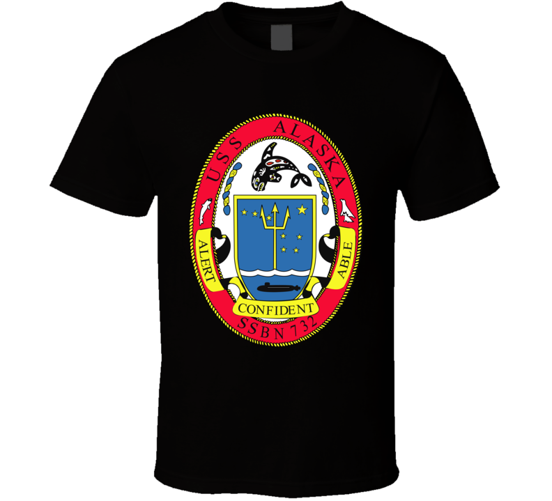 Navy - Uss Alaska (ssbn 732) Wo Txt - T-shirt