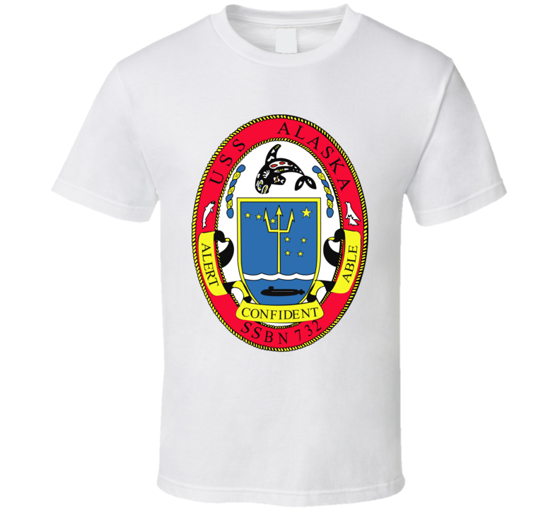 Navy - Uss Alaska (ssbn 732) Wo Txt - T-shirt