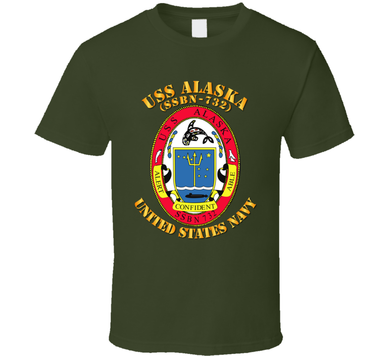 Navy - USS Alaska (SSBN 732) - T-Shirt