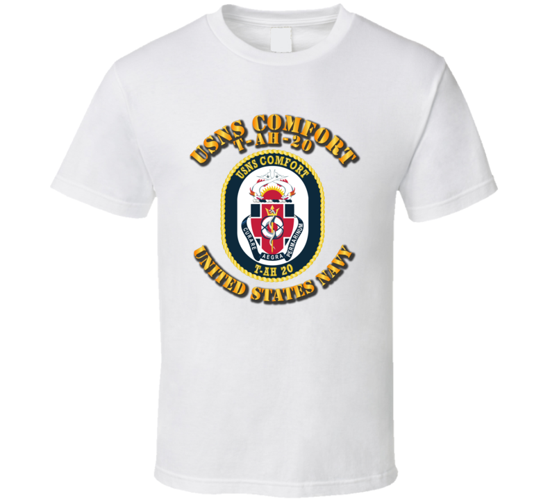Navy - Usns Comfort - T-ah-20 Wtxt - T-shirt