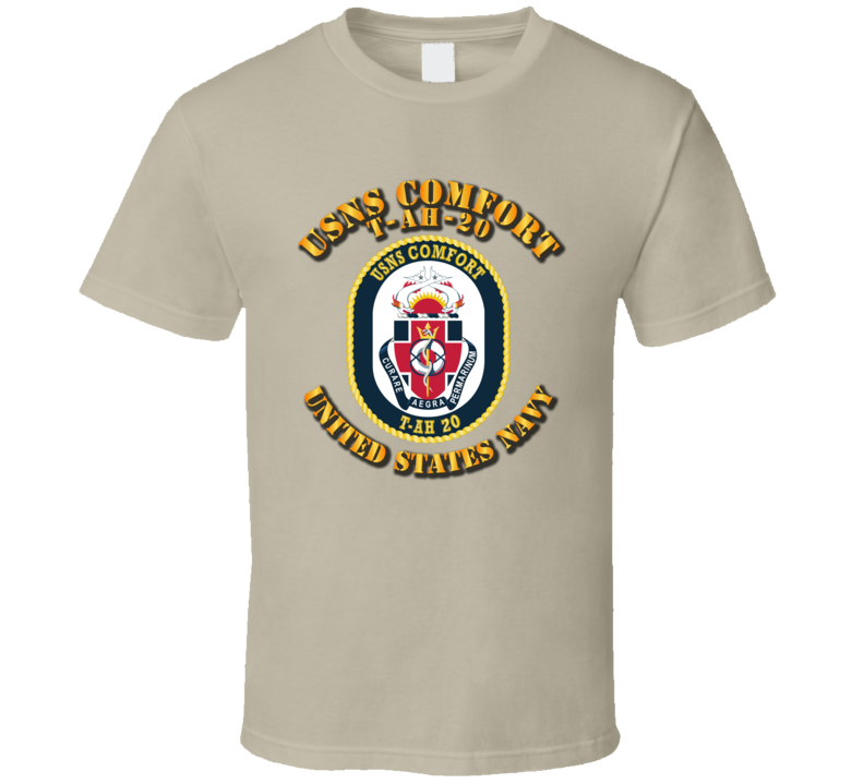 Navy - Usns Comfort - T-ah-20 Wtxt - T-shirt