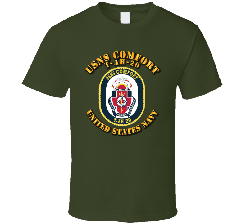 Navy - Usns Comfort - T-ah-20 Wtxt - T-shirt