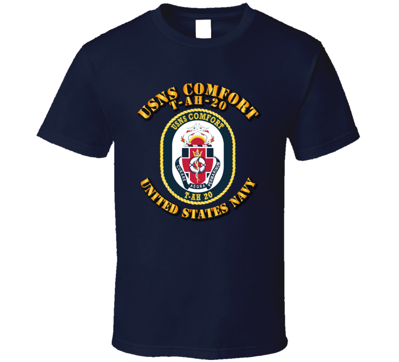 Navy - Usns Comfort - T-ah-20 Wtxt - T-shirt