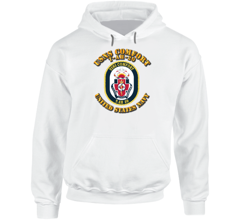 Navy - Usns Comfort - T-ah-20 Wtxt - Hoodie