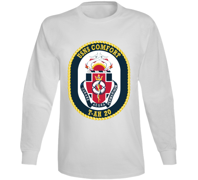 Navy - Usns Comfort - T-ah-20 Long Sleeve