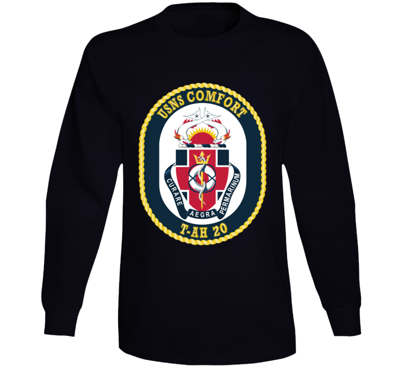 Navy - Usns Comfort - T-ah-20 Long Sleeve