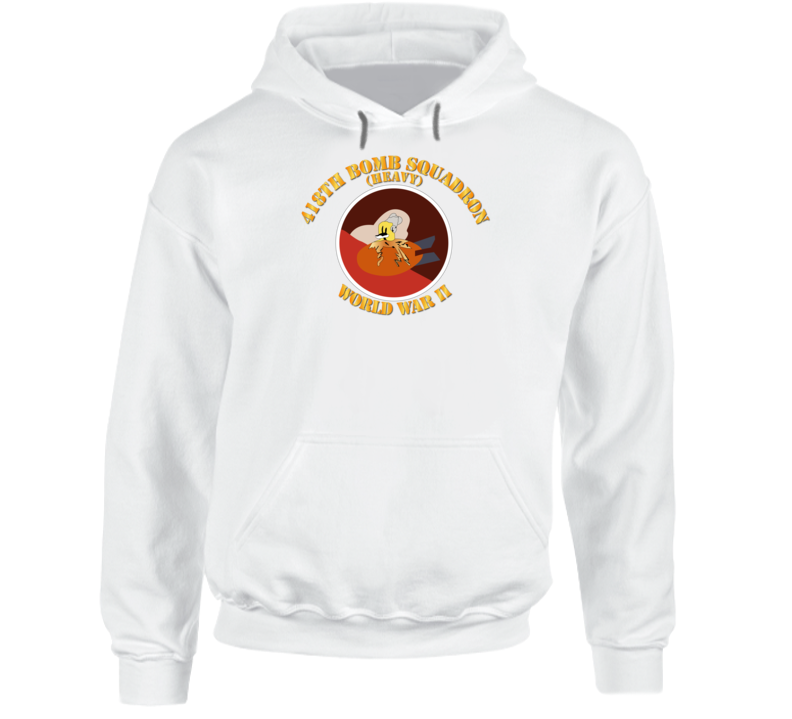 Aac - 418th Bomb Squadron Wwii Hoodie