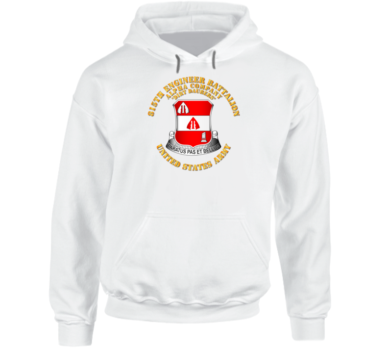 Army - Alpha Co - 815th Engineer Battalion - Dirt Daubers Hoodie