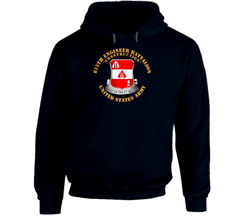 Army - 815th Engineer Battalion Hoodie