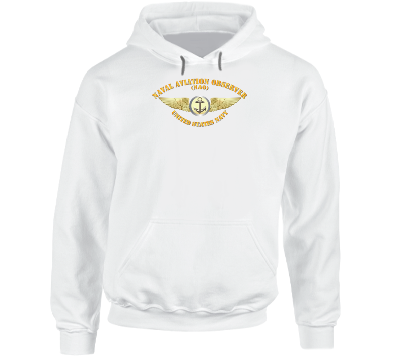 Navy - Naval Aviation Observer - Nao - Smooth Hoodie