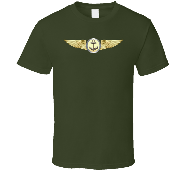 Navy - Naval Aviation Observer - Nao - Smooth Wo Txt T Shirt