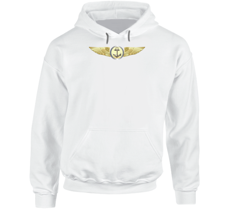 Navy - Naval Aviation Observer - Nao - Smooth Wo Txt Hoodie