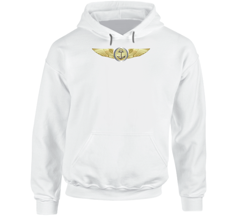 Navy - Naval Aviation Observer - Nao - Rough Wo Txt Hoodie