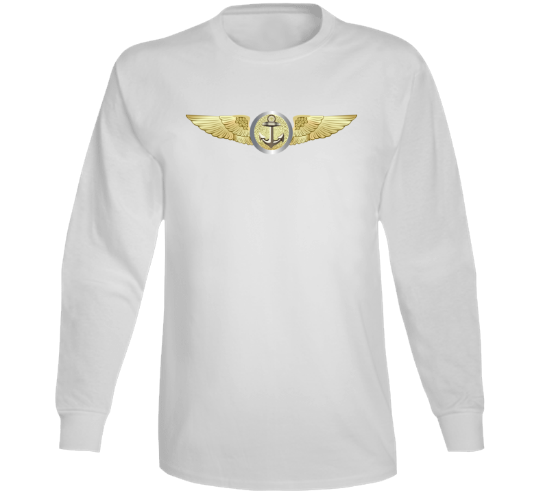 Navy - Naval Aviation Observer - Nao - Rough Wo Txt Long Sleeve