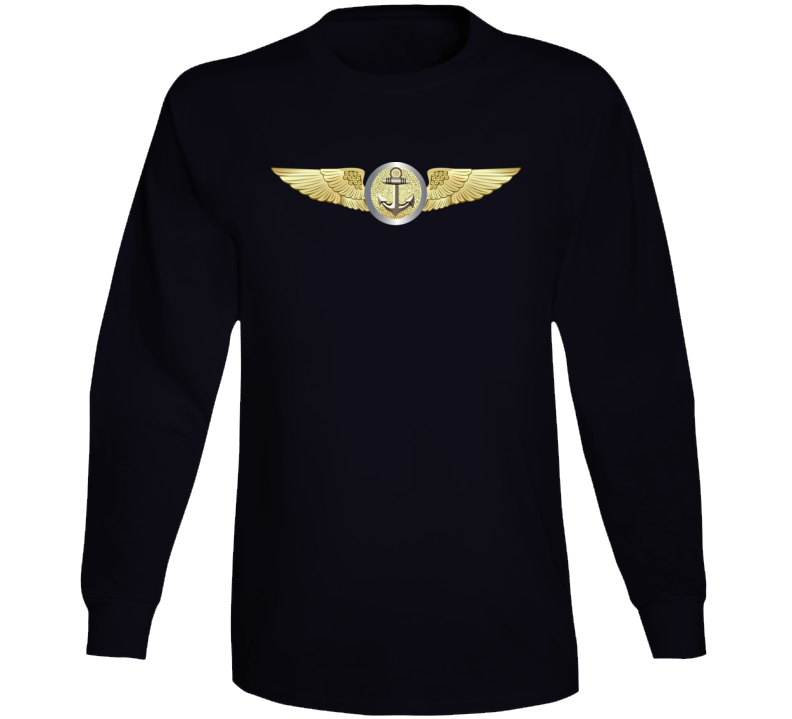 Navy - Naval Aviation Observer - Nao - Rough Wo Txt Long Sleeve