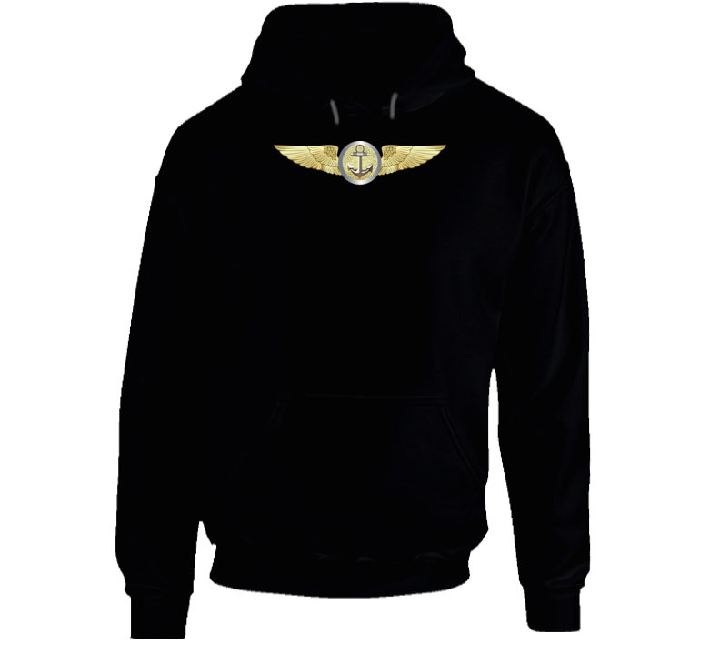 Navy - Naval Aviation Observer - Nao - Rough Wo Txt Hoodie