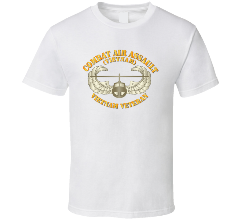 Army - Combat Air Assault - Vietnam T Shirt