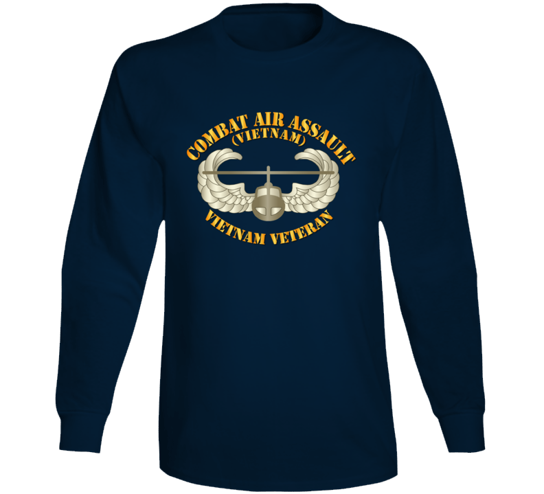 Army - Combat Air Assault - Vietnam Long Sleeve