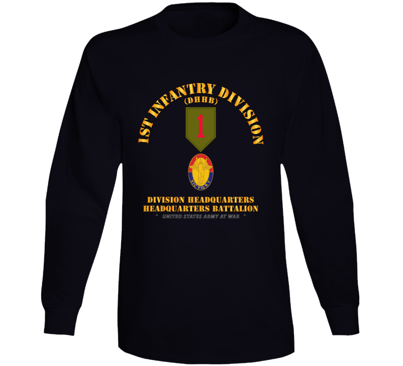 Army - 1st Infantry Division - Dhhb Long Sleeve