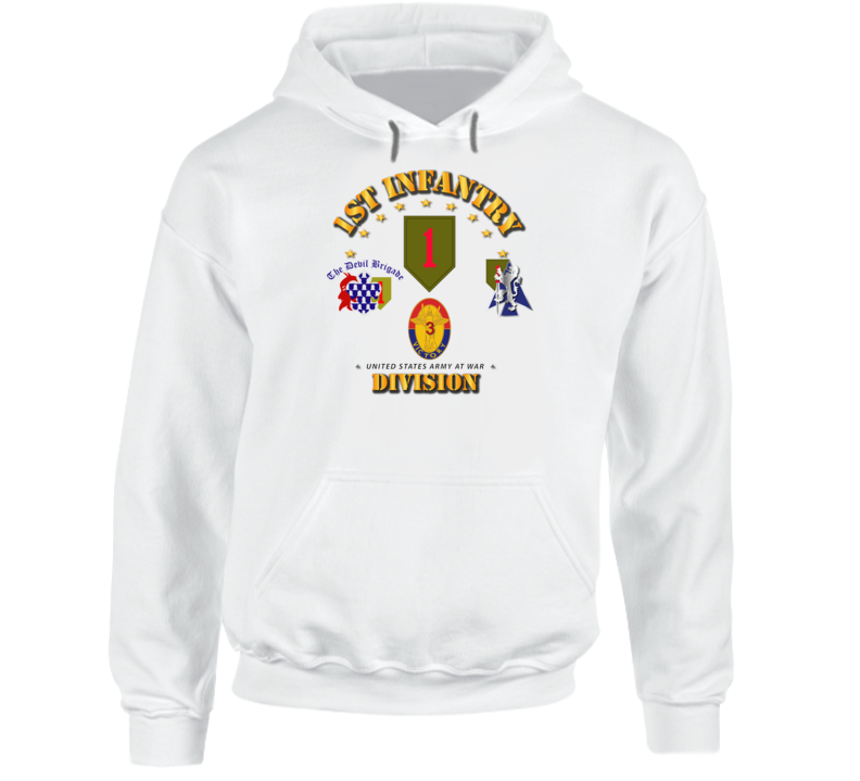 Army - 1st Infantry Division W Bcts Hoodie