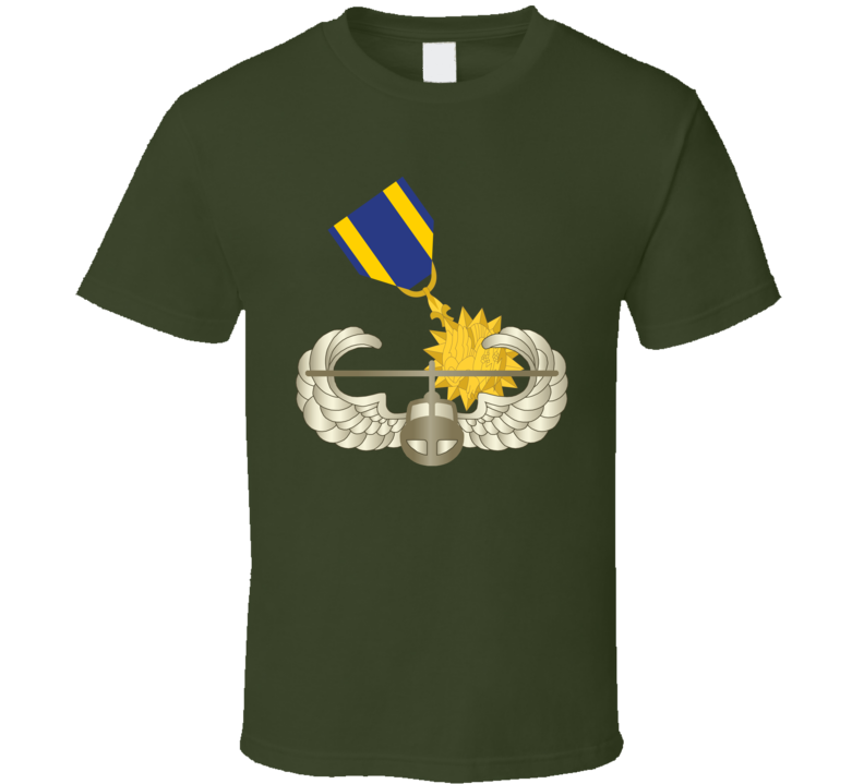 Army - Combat Air Assault - Vietnam W Air Medal V1 Wo Txt T Shirt