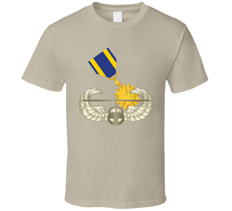 Army - Combat Air Assault - Vietnam W Air Medal V1 Wo Txt T Shirt